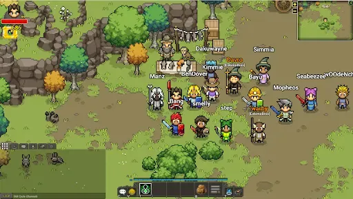 Скриншот 1 — Heartwood Online - MMORPG