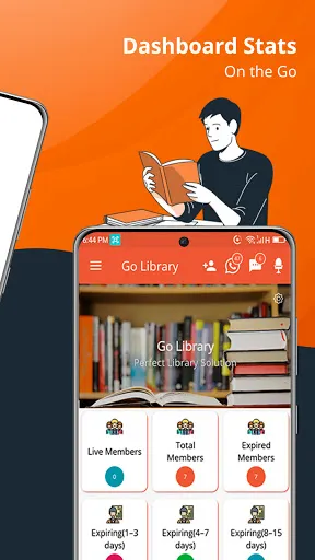 Скриншот 2 — GoLibrary Library Manager App