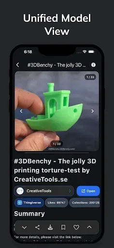 Скриншот 2 — Thingiverse MakerWorld | 3Drop
