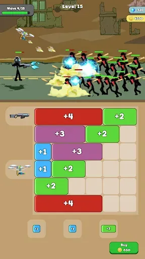Скриншот 1 — Stickman Clash: Combo Master