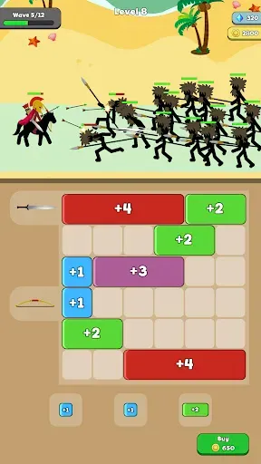 Скриншот 2 — Stickman Clash: Combo Master