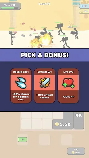 Скриншот 4 — Stickman Clash: Combo Master