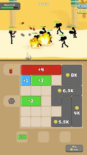 Скриншот 5 — Stickman Clash: Combo Master