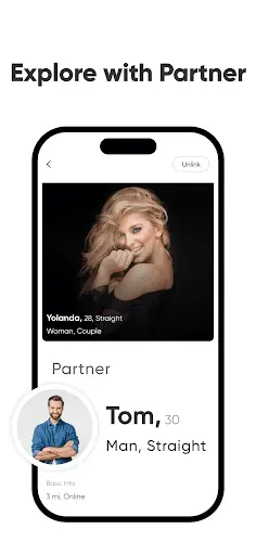 Скриншот 3 — 3Fun: Couples & Singles Dating