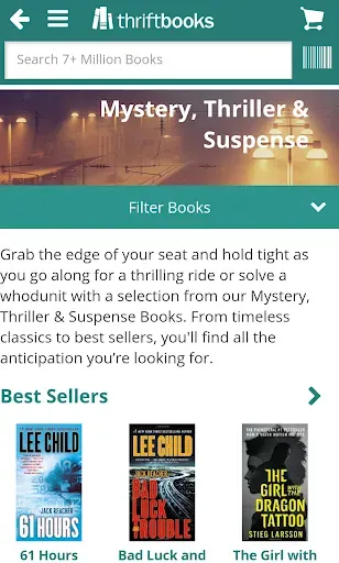 Скриншот 4 — ThriftBooks: New & Used Books