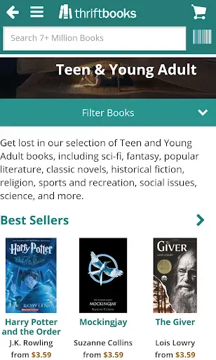 Скриншот 5 — ThriftBooks: New & Used Books