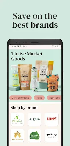 Скриншот 2 — Thrive Market: Shop Healthy