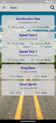 Скриншот 4 — GPS Race Timer