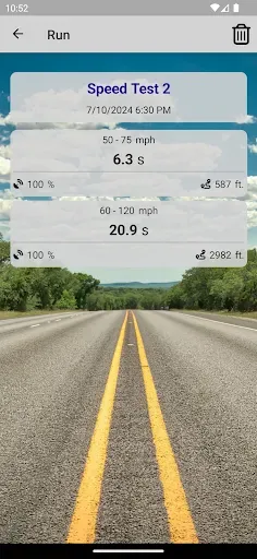 Скриншот 5 — GPS Race Timer