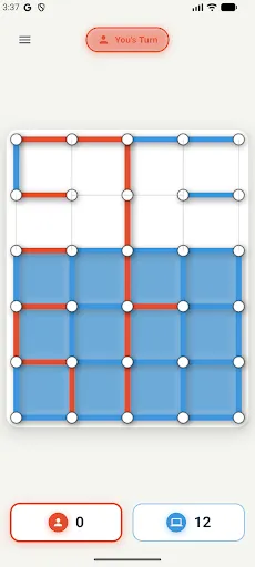Скриншот 5 — Dots and Boxes