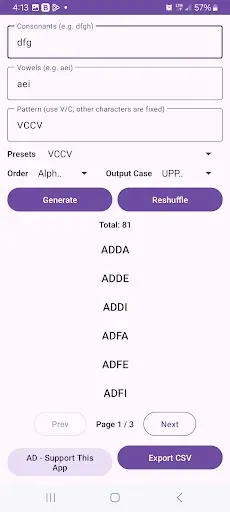 Скриншот 6 — Name Generator: Custom Names