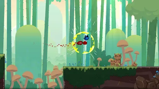 Скриншот 1 — Super Meat Boy Forever