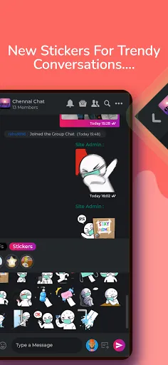 Скриншот 3 — Tamil Hot Chat Dating Zone