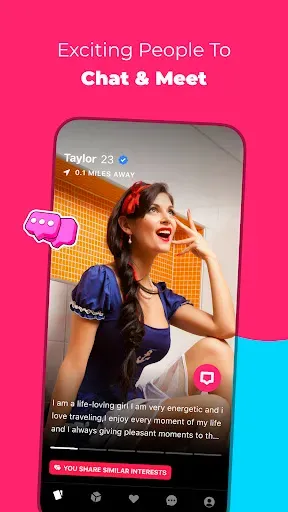 Скриншот 2 — Pario: Chat, Meet & Dating App
