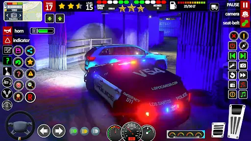 Скриншот 2 — Police Car Chase Games 2024