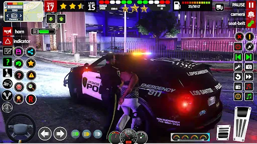 Скриншот 4 — Police Car Chase Games 2024