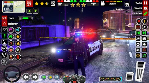 Скриншот 5 — Police Car Chase Games 2024