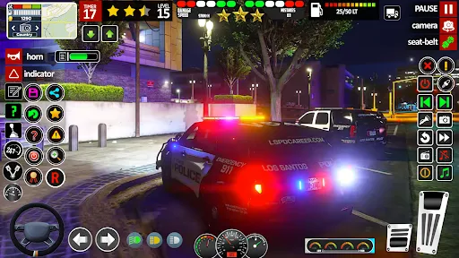 Скриншот 6 — Police Car Chase Games 2024