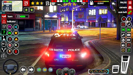 Скриншот 7 — Police Car Chase Games 2024