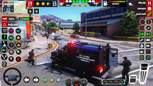 Скриншот 8 — Police Car Chase Games 2024