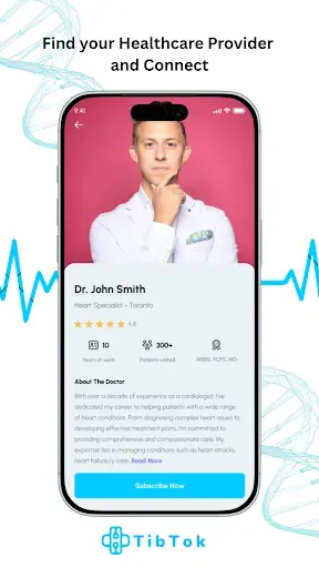 Скриншот 1 — TibTok - طب توك