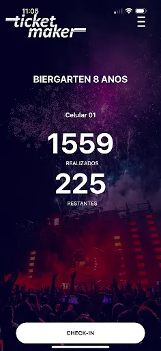 Скриншот 2 — Ticket Maker Check-in