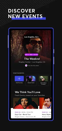 Скриншот 2 — Ticketmaster－Buy, Sell Tickets