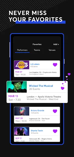 Скриншот 3 — Ticketmaster－Buy, Sell Tickets