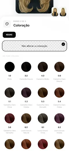 Скриншот 3 — Provador de Cabelo