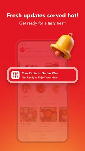 Скриншот 4 — TiffiT- HomeMade Food Delivery