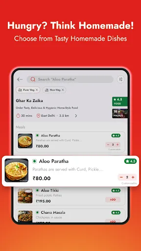 Скриншот 7 — TiffiT- HomeMade Food Delivery