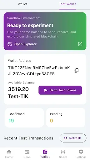 Скриншот 7 — TikCoin Network