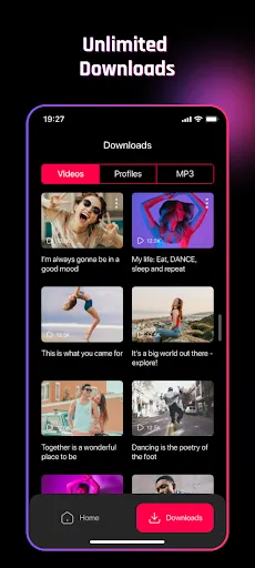 Скриншот 3 — TikPro! Video Downloader