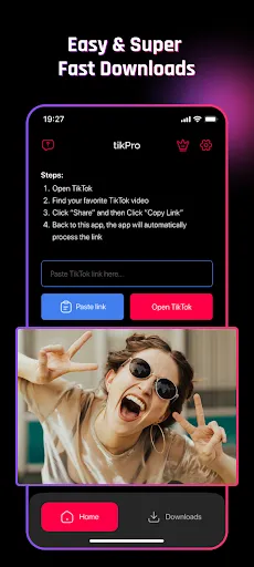Скриншот 7 — TikPro! Video Downloader
