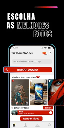 Скриншот 5 — SnapTik: Baixar Videos do TT