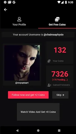 Скриншот 3 — Tikio Followers Likes & Views