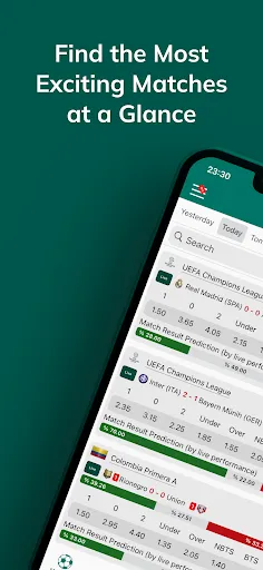 Скриншот 1 — BetAnalysis прогнозы ставок