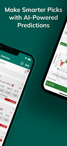 Скриншот 2 — BetAnalysis прогнозы ставок