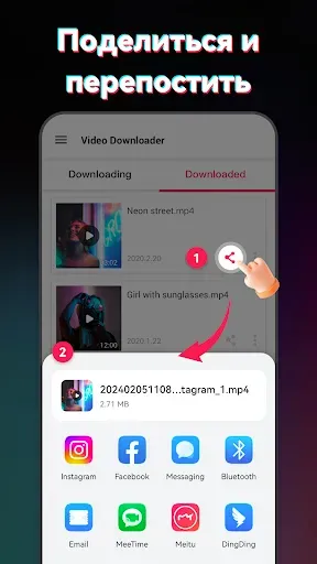 Скриншот 7 — Загрузчик видео для TT
