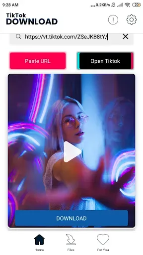 Скриншот 2 — Скачать Video Tiktok