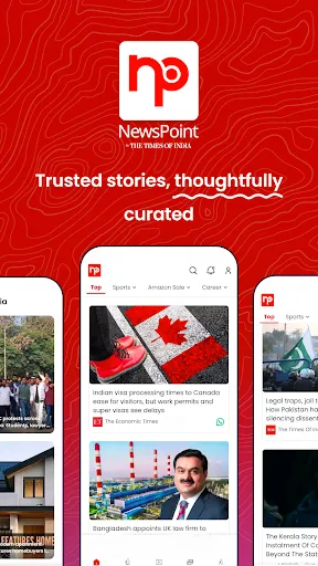 Скриншот 1 — Newspoint: Public News App