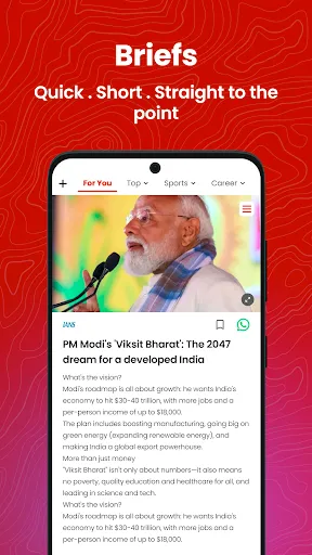 Скриншот 4 — Newspoint: Public News App