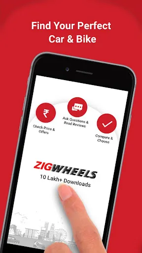 Скриншот 1 — ZigWheels - Car, Bike & Review
