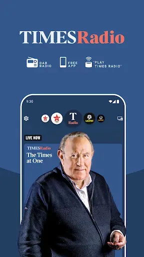 Скриншот 1 — Times Radio - News & Podcasts