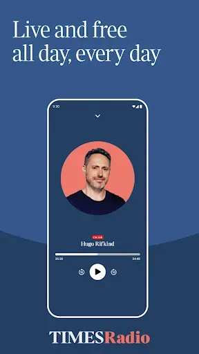 Скриншот 2 — Times Radio - News & Podcasts