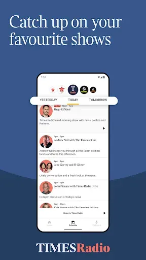 Скриншот 6 — Times Radio - News & Podcasts