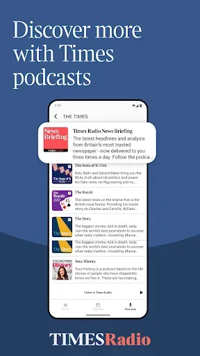 Скриншот 7 — Times Radio - News & Podcasts
