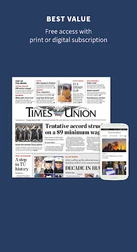 Скриншот 2 — Albany Times Union News