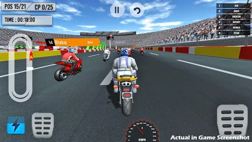 Скриншот 2 — Bike Racing - Bike Game 3D