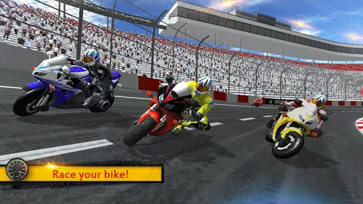 Скриншот 4 — Bike Racing - Bike Game 3D